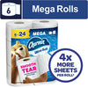 Charmin Toilet Paper Ultra Soft, 6 Mega Rolls, 2-Ply Bath Tissue