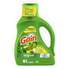 Gain Laundry Detergent Liquid with Odor Fighters, Original Scent, 88 fl oz, 61 Loads