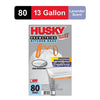 Husky 13 Gallon Tall Kitchen Drawstring Bags, Lavender Scented, 80 Bags