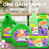 Gain Laundry Detergent Liquid with Odor Fighters, Moonlight Breeze Scent, 154 fl oz, 107 Loads