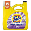 Tide Simply Liquid Laundry Detergent, Berry Blossom Scent, 117 fl oz, 89 Loads