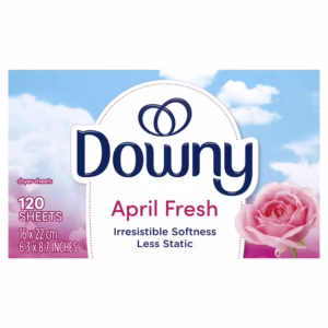 Downy April Fresh Fabric Softener Dryer Sheets, 120 Count